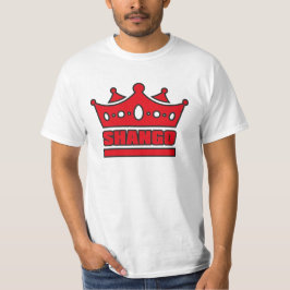 Camiseta Nombre y corona de Shango