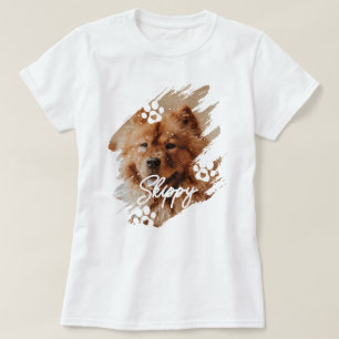 Camiseta Nombre y foto de perro o gato personalizado