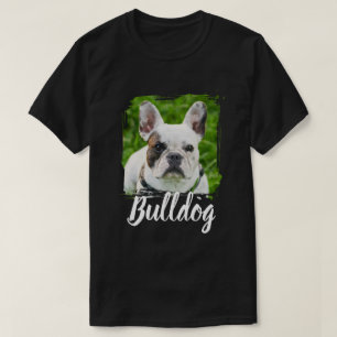 Camiseta Nombre y foto de tipografía moderna simple para ma