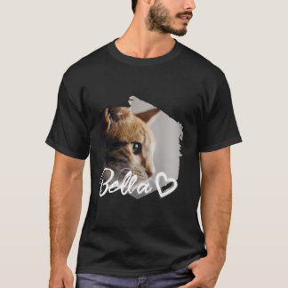 Camiseta Nombre y foto personalizados de Guay para su Masco