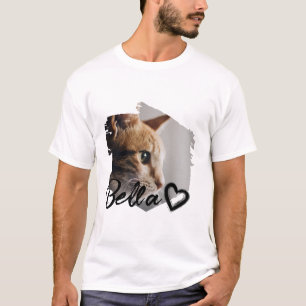 Camiseta Nombre y foto personalizados de Guay para su Masco