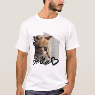 Camiseta Nombre y foto personalizados de Guay para su Masco
