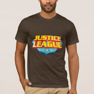 Camiseta Nombre y logotipo Escudo de la Liga de la Justicia