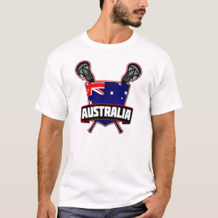 Camiseta Nombre y número de vuelta Imprimir Australia Lacro