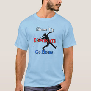 Camiseta Nombre y número del lanzador de Javelin serio