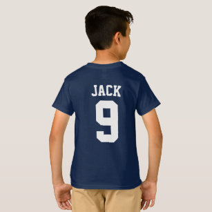 Camiseta Nombre Y Número Personalizado Del Fútbol De Fútbol
