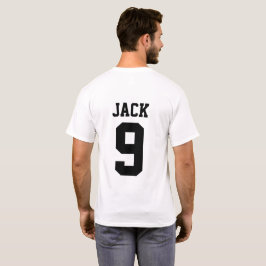 Camiseta Nombre Y Número Personalizado Del Fútbol De Fútbol
