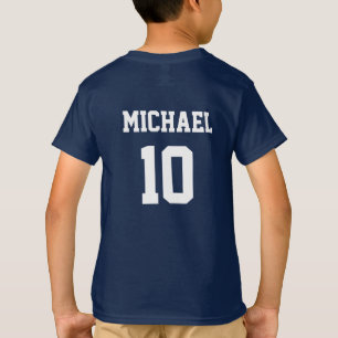 Camiseta Nombre Y Número Personalizados Del Fútbol De Fútbo