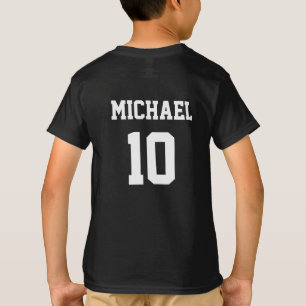 Camiseta Nombre Y Número Personalizados Del Fútbol De Fútbo