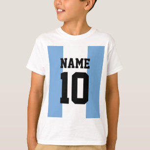 Camiseta Nombre y número personalizados personalizados Arge