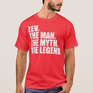 Camiseta Nombre Zev Zev nombre Zev nombre dado