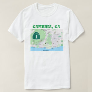 Camiseta Nombres de lugares de Cambria SLO
