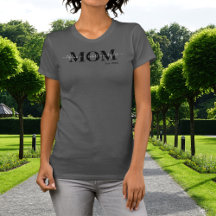 Nombres de mamá y niños Año Est Tipografía elegant