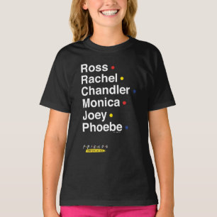 Camiseta Nombres de personajes de FRIENDS™