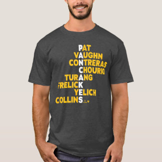Camiseta Nombres de tortitas Milwaukee Béisbol chica famili