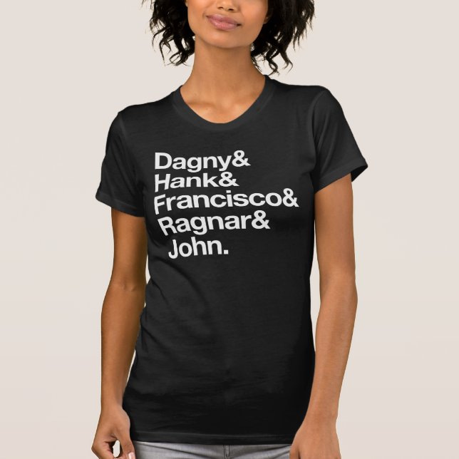 Camiseta Nombres encogidos atlas (Anverso)
