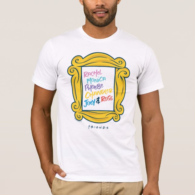 Camiseta Nombres FRIENDS™ en Peephole (Anverso)