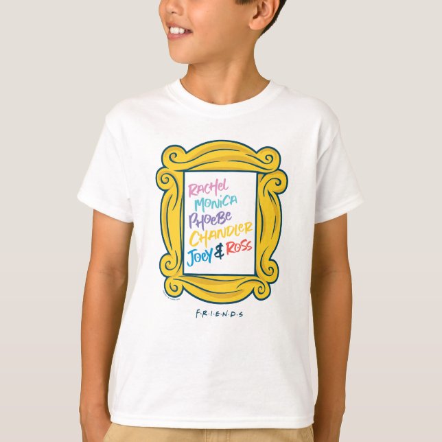 Camiseta Nombres FRIENDS™ en Peephole (Anverso)