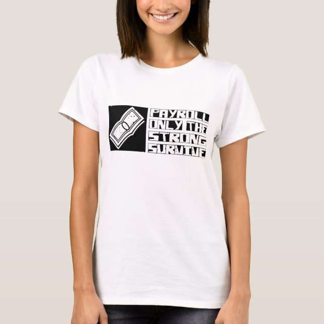 Camiseta Nómina sobrevive (Anverso)