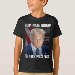 Camiseta Nominar a Trump para el Premio Nobel de la Paz