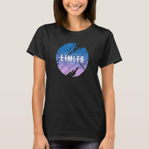 Camiseta Nomore Limits Stylish Abstract Vector