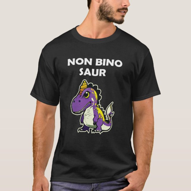 Camiseta Non Binary Gender Non Binary Flag (Anverso)
