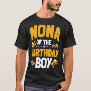 Camiseta Nona Del Cumpleaños De Los Trabajadores De La Cons