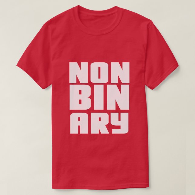 CAMISETA NONBINARY (Diseño del anverso)