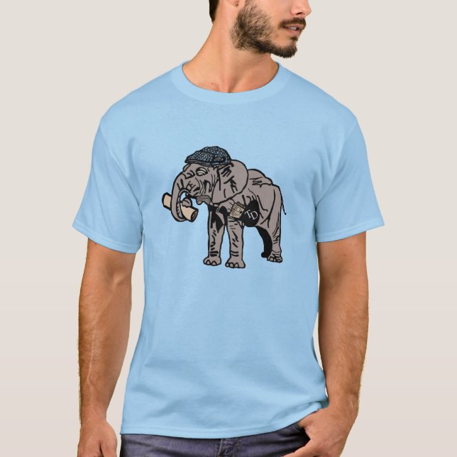 Camiseta Nonchalant Jumbo Tee (Blue) (Anverso)
