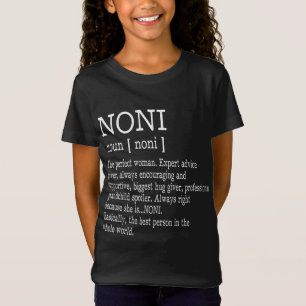 Camiseta Noni Definition Abuela Mother Day Gifts Women