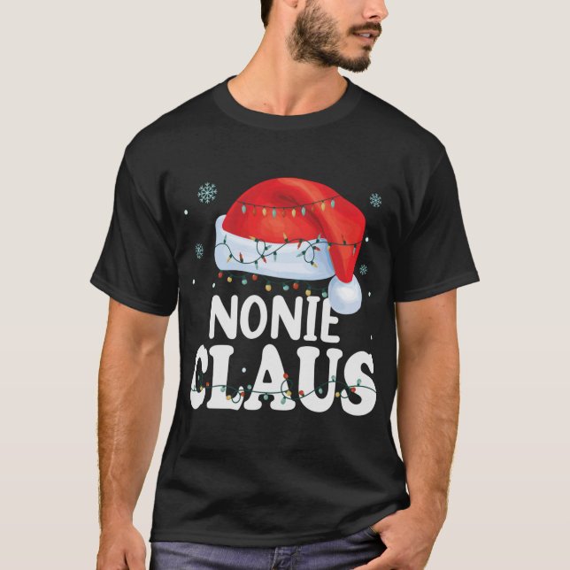 Camiseta Nonie Claus Xmas Familia Matando Graciosa Abuela C (Anverso)
