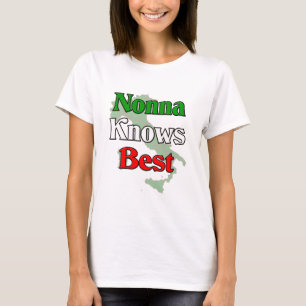 Camiseta Nonna (abuela italiana) m sabe mejor