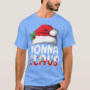 Camiseta Nonna Claus Matching Family Pajamas Funny Christma