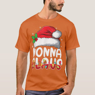Camiseta Nonna Claus Matching Family Pajamas Funny Christma