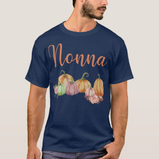 Camiseta Nonna de la Calabaza Pequeña Primera Bomba de Cump