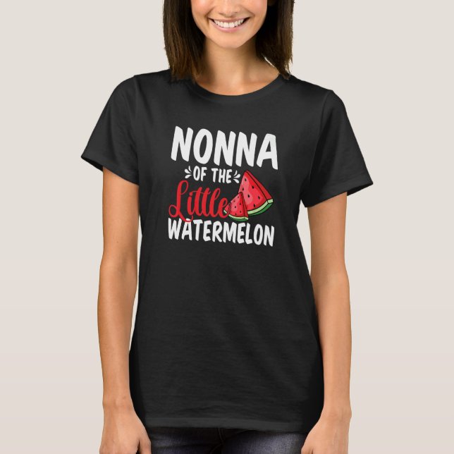 Camiseta Nonna De La Pequeña Familia De Frutas Veraniegas D (Anverso)