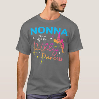 Camiseta Nonna de la princesa nacida, bribón, nieta