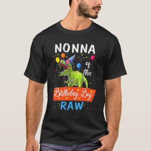 Camiseta Nonna Dinosaur Funny App Cute Birthday Boy Family