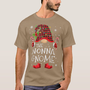Camiseta Nonna Gnome Búfalo Familia Matanza Christma