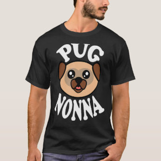 Camiseta Nonna Pug Adorable