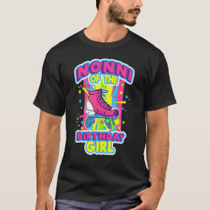 Camiseta Nonni Del Patinaje De Patinaje De Nacimiento Chica