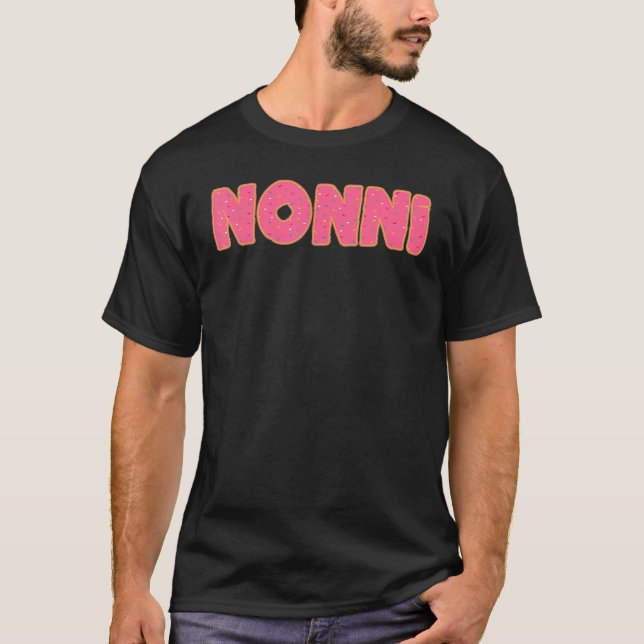 Camiseta Nonni Donut Abuela Doughnut Fiesta (Anverso)