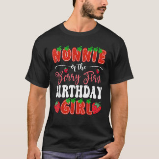 Camiseta Nonnie De Berry Primer Chica De Cumpleaños 1ª Paja