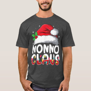 Camiseta Nonno Claus Mateo Familia Pajamas Gracioso Christm