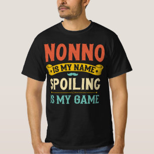 Camiseta Nonno Es Mi Nombre El Fracaso Es Mi Juego Regalo A