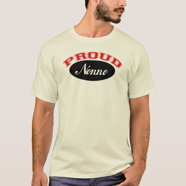 Camiseta Nonno orgulloso (Anverso)