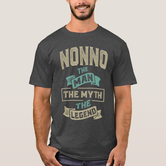 Camiseta Nonno The Myth The Legend (Anverso)