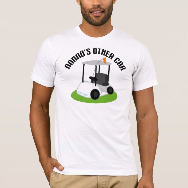 Camiseta Nonnos el otro coche (carro de golf) (Anverso)