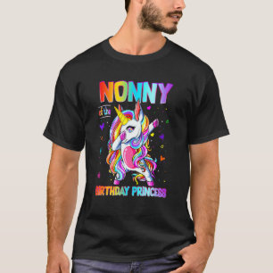 Camiseta Nonny Of Birthday Princess Chica Dabbing Unicor
