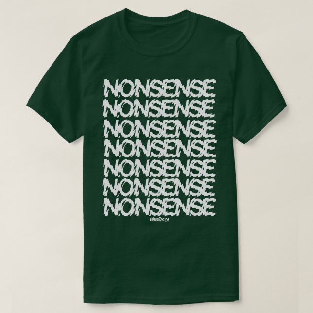 CAMISETA NONSENSE (Diseño del anverso)